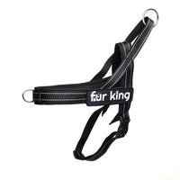 Fur King Signature Quick Fit Harness Large Black Kings Warehouse 