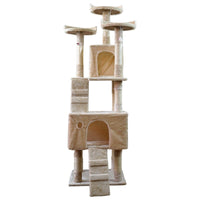 Furtastic 170cm Cat Tree Scratching Post - Beige Kings Warehouse 