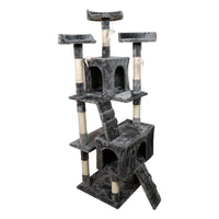 Furtastic 170cm Cat Tree Scratching Post - Dark Grey Kings Warehouse 