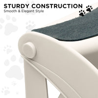 Furtastic 38cm Foldable Pet Stairs Ramp - White Kings Warehouse 