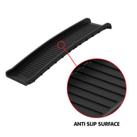 Furtastic Foldable Car Dog Ramp Vehicle Ladder Step Stairs - Black Kings Warehouse 