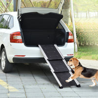Furtastic Heavy-Duty Aluminium Telescopic Dog Pet Ramp Pet Care Kings Warehouse 