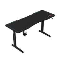 FuryX Gaming Desk with RGB Full size Mousepad Kings Warehouse 