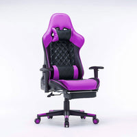 Gaming Chair Ergono Black REdmic Racing chair 165° Reclining Gaming Seat 3D Armrest Footrest Furniture Kings Warehouse 