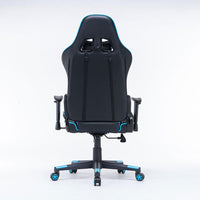 Gaming Chair Ergonomic Racing chair 165° Reclining Gaming Seat 3D Armrest Footrest Purple Black Furniture Kings Warehouse 