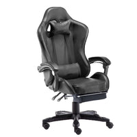 Gaming Chair Office Computer Seating Racing PU Executive Racer Recliner Large Black Red Furniture Kings Warehouse 