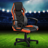 Gaming Office Chair Computer Executive Racing Chairs High Back Orange Furniture Kings Warehouse 