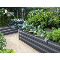 Garden 150 x 90cm Galvanised Steel Garden Bed - Aliminium Grey End of Season Clearance Kings Warehouse 