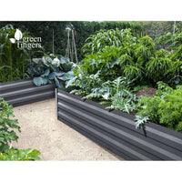 Garden Bed 150x90cm Planter Box Raised Container Galvanised Steel Home & Garden Kings Warehouse 