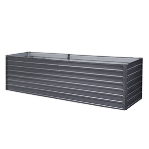 Garden Bed 320x80x77cm Planter Box Raised Container Galvanised Herb Home & Garden Kings Warehouse 