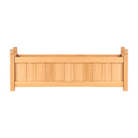 Garden Bed 90x30x33cm Wooden Planter Box Raised Container Growing Home & Garden Kings Warehouse 