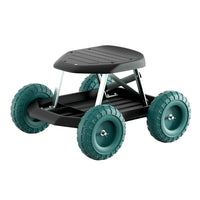 Garden Cart Rolling Stool with Wheels Gardening Helper Seat Farm Yard Baby & Kids Kings Warehouse 
