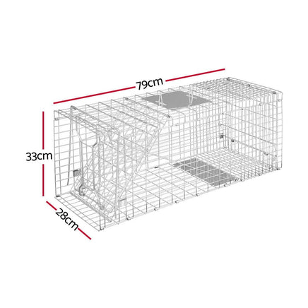 Gardeon Animal Trap Humane Possum Cage Live Animal Catch Rabbit Cat Hare Fox Kings Warehouse 