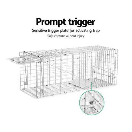 Gardeon Animal Trap Humane Possum Cage Live Animal Catch Rabbit Cat Hare Fox Kings Warehouse 