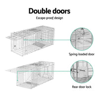 Gardeon Animal Trap Humane Possum Cage Live Animal Catch Rabbit Cat Hare Fox Kings Warehouse 