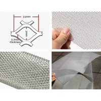 Gardeon Gutter Guard Aluminium Mesh 60M 100x20cm Silver Home & Garden Kings Warehouse 
