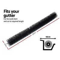 Gardeon Gutter Guard Brush 22M 92X10cm 24PCS Tools Kings Warehouse 