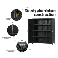 Gardeon Outdoor Storage Cabinet Box Garage Wicker Shelf Chest Garden Shed Tools Home & Garden Kings Warehouse 