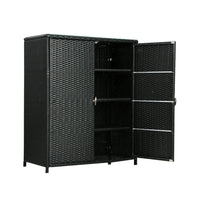 Gardeon Outdoor Storage Cabinet Box Garage Wicker Shelf Chest Garden Shed Tools Home & Garden Kings Warehouse 