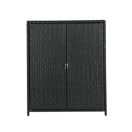 Gardeon Outdoor Storage Cabinet Box Garage Wicker Shelf Chest Garden Shed Tools Home & Garden Kings Warehouse 