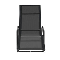 Gardeon Sun Lounge Rocking Chair Outdoor Lounger Patio Furniture Pool Garden Furniture Kings Warehouse 