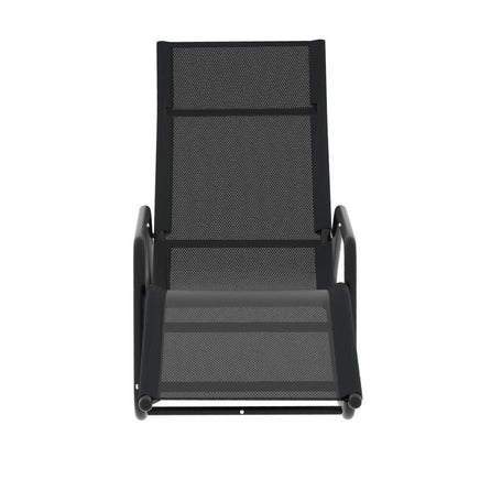 Gardeon Sun Lounge Rocking Chair Outdoor Lounger Patio Furniture Pool Garden Furniture Kings Warehouse 