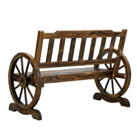 Gardeon Wooden Wagon Wheel Chair Kings Warehouse 