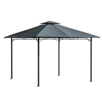 Gazebo 3x3 Party Marquee Outdoor Wedding Party Tent Iron Art Canopy Kings Warehouse 