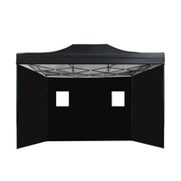 Gazebo Pop Up Marquee 3x4.5 Outdoor Tent Folding Wedding Gazebos Kings Warehouse 