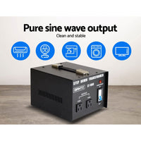 Giantz 1000 Watt Step Down Transformer Tools Kings Warehouse 