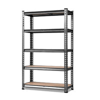 Giantz 1.5M Garage Shelving Warehouse Rack Pallet Racking Storage Shelf Charcoal Tools Kings Warehouse 