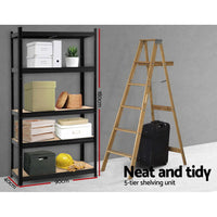 Giantz 1.8M Warehouse Racking Rack Shelving Garage Storage Steel Metal Shelves Tools Kings Warehouse 