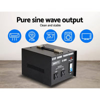 Giantz 2000 Watt Step Down Transformer Tools Kings Warehouse 