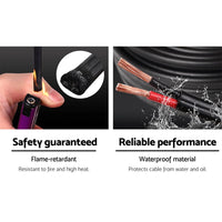 Giantz 4MM 30M Twin Core Wire Electrical Cable Extension Car 450V 2 Sheath Auto Accessories Kings Warehouse 