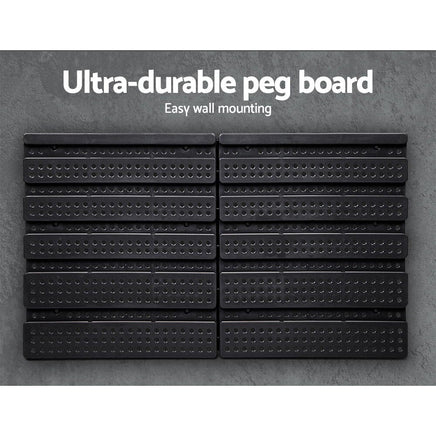 Giantz 60 Storage Bin Rack Wall Mounted Tools Kings Warehouse 