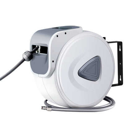Giantz Air Hose Reel 20m Retractable Rewind Swivel Wall Mount Compressor Garage Tools Kings Warehouse 