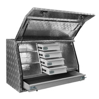 Giantz Aluminium Toolbox Generator Tool Box Drawers Truck Canopy Trailer Locks Summer Sale Kings Warehouse 