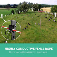Giantz Electric Fence Poly Rope 2x 500M Pet Care Kings Warehouse 