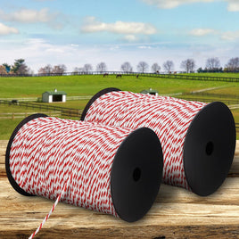 Giantz Electric Fence Poly Rope 2x 500M Pet Care Kings Warehouse 