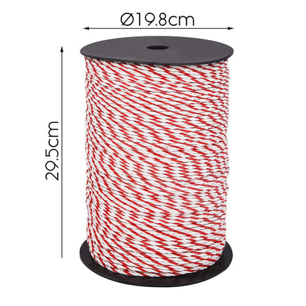 Giantz Electric Fence Poly Rope 2x 500M Pet Care Kings Warehouse 