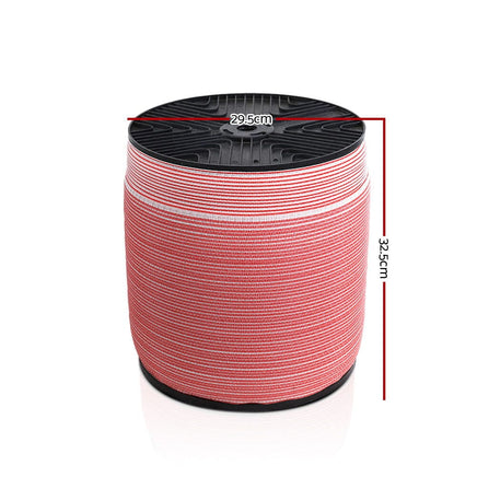 Giantz Electric Fence Poly Tape 2000M Commercial Kings Warehouse 