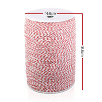 Giantz Electric Fence Poly Wire 2000M Pet Care Kings Warehouse 