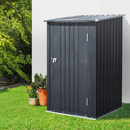Giantz Garden Shed Sheds Outdoor Tool 0.99x1.04M Storage Workshop House Galvanised Steel Kings Warehouse 