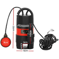 Giantz Garden Submersible Pump 400W Dirty Water Bore Tank Well�Steel Sewerage Tools Kings Warehouse 