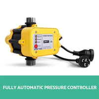 Giantz Garden Water Pump High Pressure 2000W 4-Stage Tank Irrigation Yellow Tools Kings Warehouse 