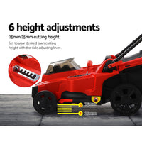 Giantz Lawn Mower 37cm Cutting Width Cordless 40V Electric Lawnmower Tools Kings Warehouse 