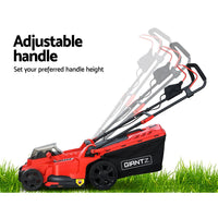 Giantz Lawn Mower 37cm Cutting Width Cordless 40V Electric Lawnmower Tools Kings Warehouse 