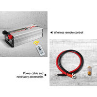 Giantz Power Inverter 3000W or 6000W Pure Sine Wave 12V-240V Camping Boat Caravan Outdoor Recreation Kings Warehouse 