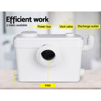 Giantz Toilet Disposal Unit Tools Kings Warehouse 