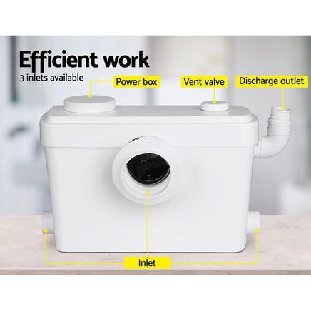 Giantz Toilet Disposal Unit Tools Kings Warehouse 